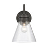 Dovas 13.5'' High 1-Light Outdoor Sconce - Textured Black