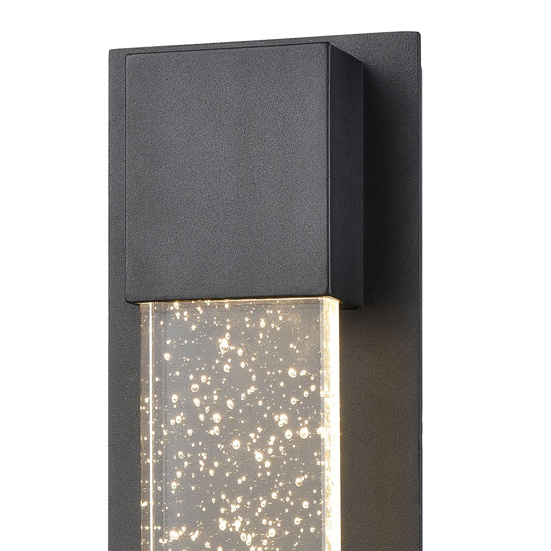 Emode 14'' High 1-Light Outdoor Sconce - Matte Black