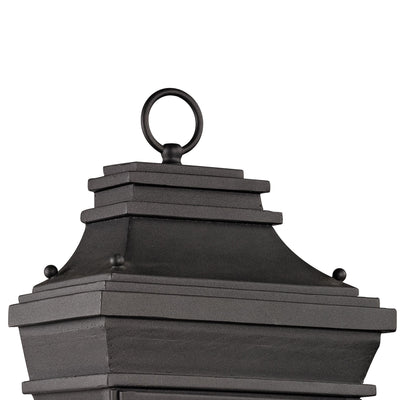 Forged Provincial 18'' High 2-Light Outdoor Sconce - Charcoal