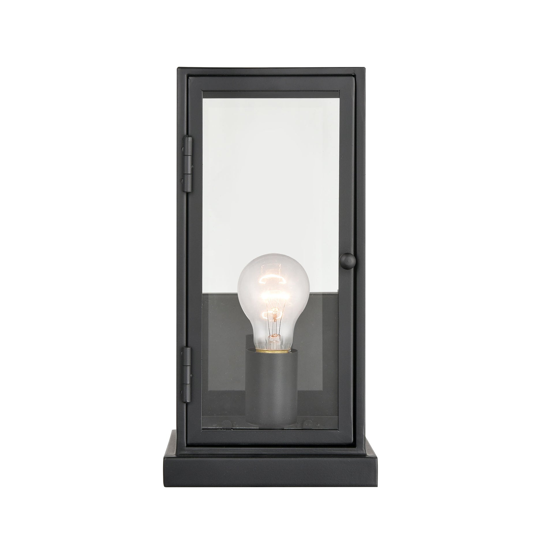 Foundation 12'' High 1-Light Outdoor Sconce - Matte Black
