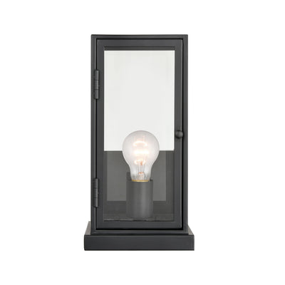 Foundation 12'' High 1-Light Outdoor Sconce - Matte Black