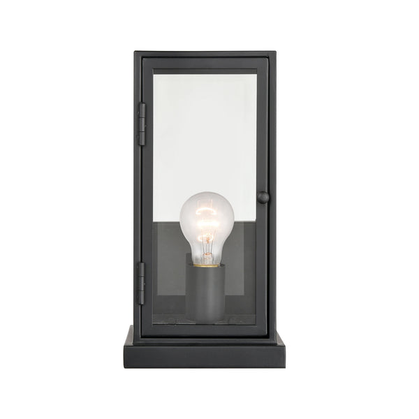 Foundation 12'' High 1-Light Outdoor Sconce - Matte Black