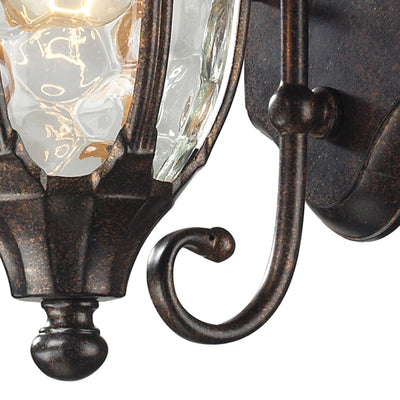 Glendale 14'' High 1-Light Outdoor Sconce - Regal Bronze