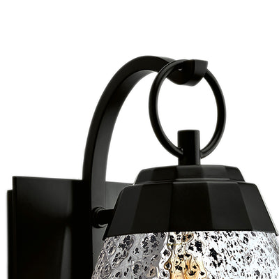 Lyrids 16'' High 1-Light Outdoor Sconce - Matte Black
