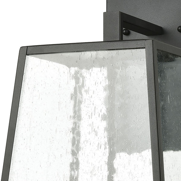 Meditterano 22'' High 4-Light Outdoor Sconce - Matte Black