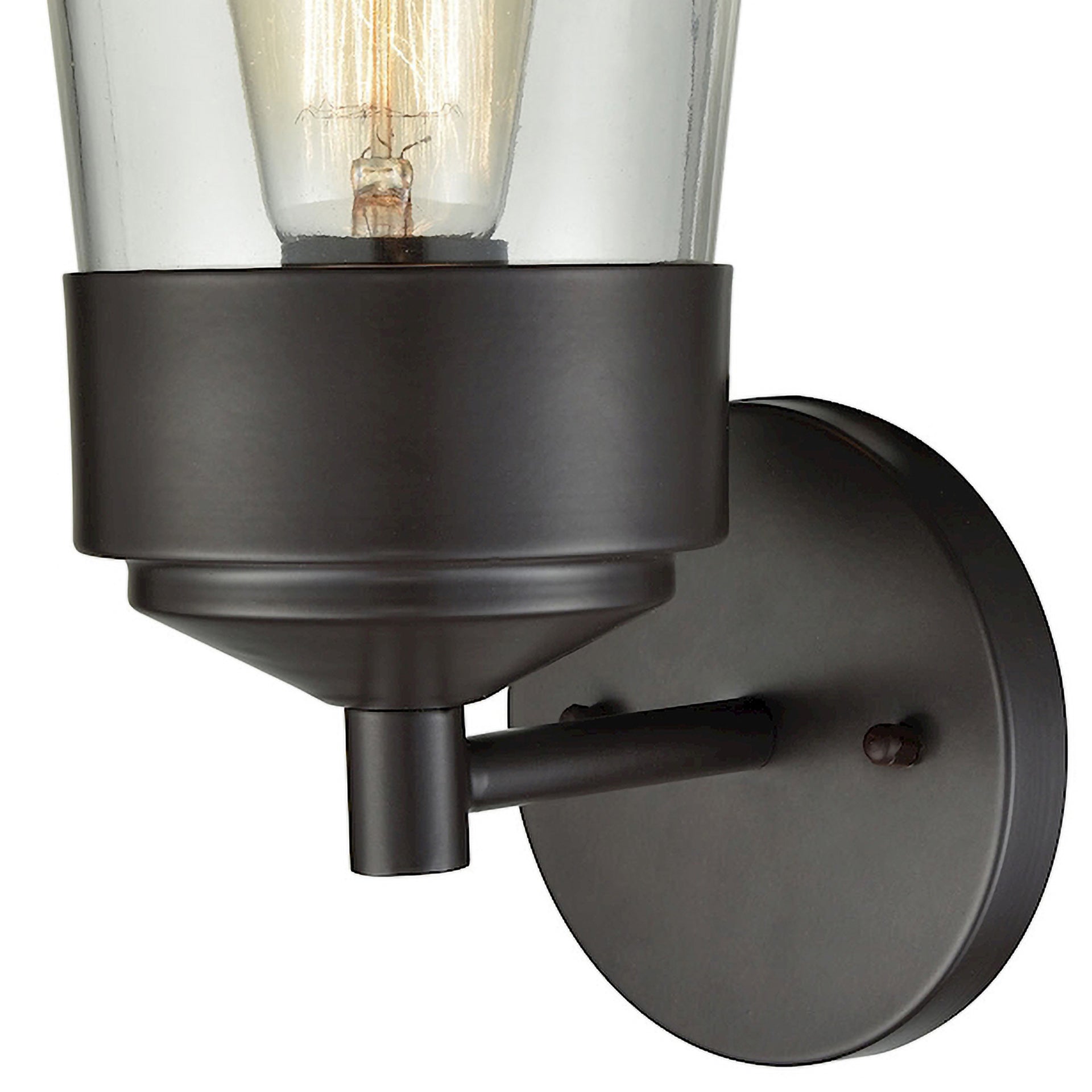 Mullen Gate 11'' High 1-Light Outdoor Sconce - Oil Rubbed Bronze