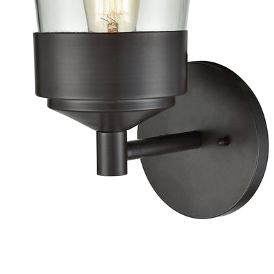 Mullen Gate 13'' High 1-Light Outdoor Sconce - Oil Rubbed Bronze