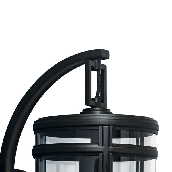 New Yorker 14'' High 1-Light Outdoor Sconce - Acid Dipped Black