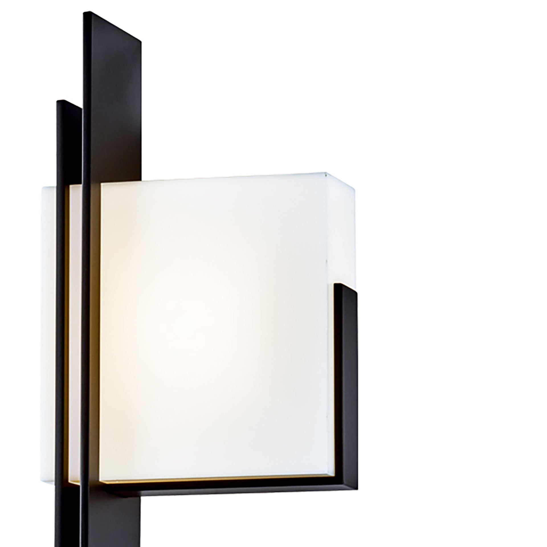 Oak Park 25'' High Integrated LED Outdoor Sconce - Matte Black