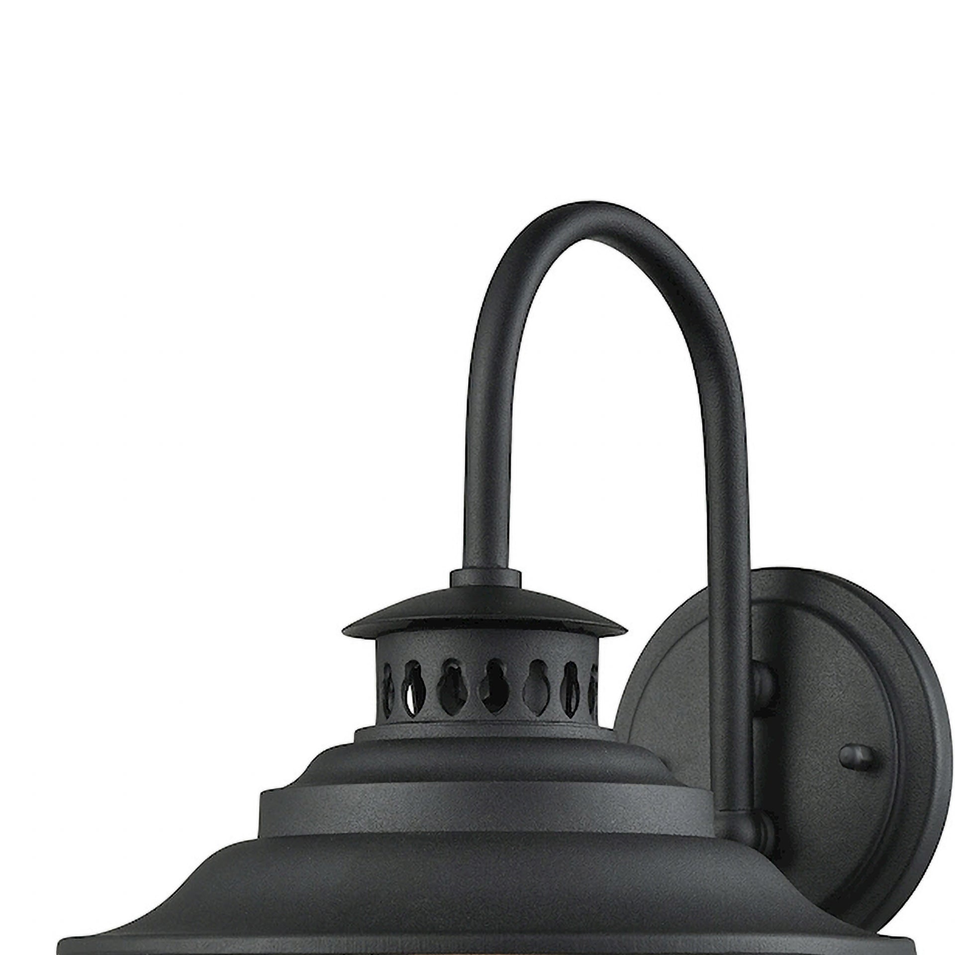 San Mateo 15'' High 1-Light Outdoor Sconce - Textured Matte Black