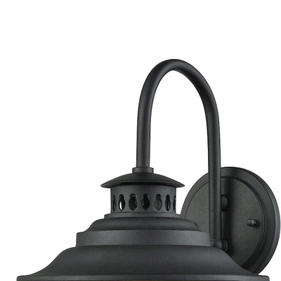 San Mateo 15'' High 1-Light Outdoor Sconce - Textured Matte Black