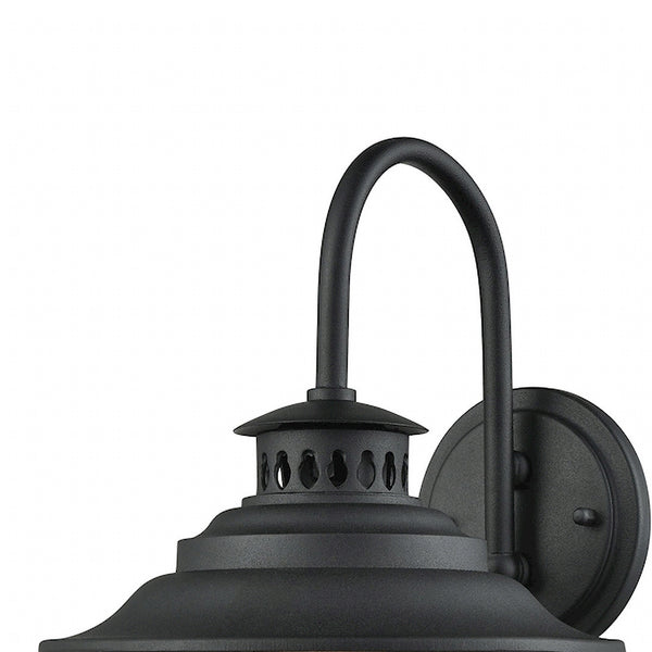 San Mateo 15'' High 1-Light Outdoor Sconce - Textured Matte Black