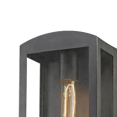 Trenton 17'' High 1-Light Outdoor Sconce - Blackened Bronze