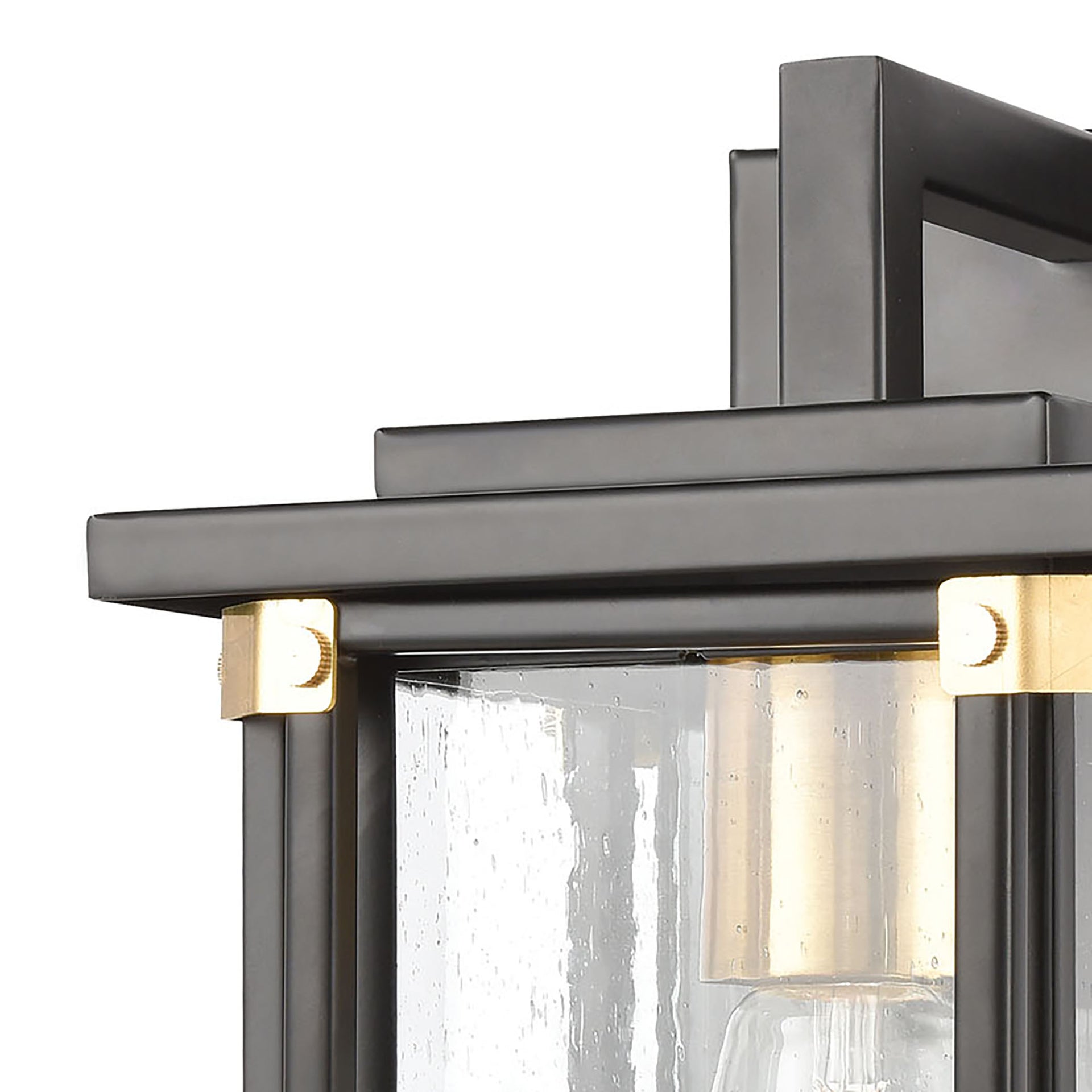 Vincentown 11'' High 1-Light Outdoor Sconce - Matte Black