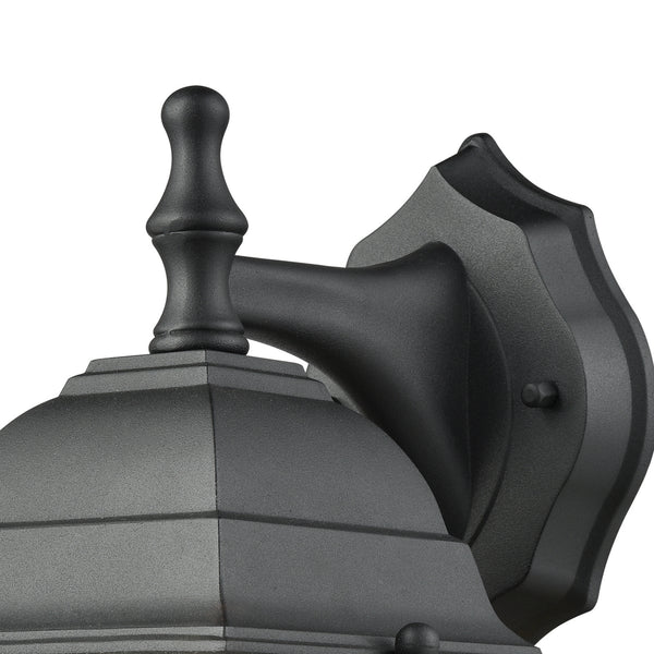 Whitby 12'' High 1-Light Outdoor Sconce - Satin Black
