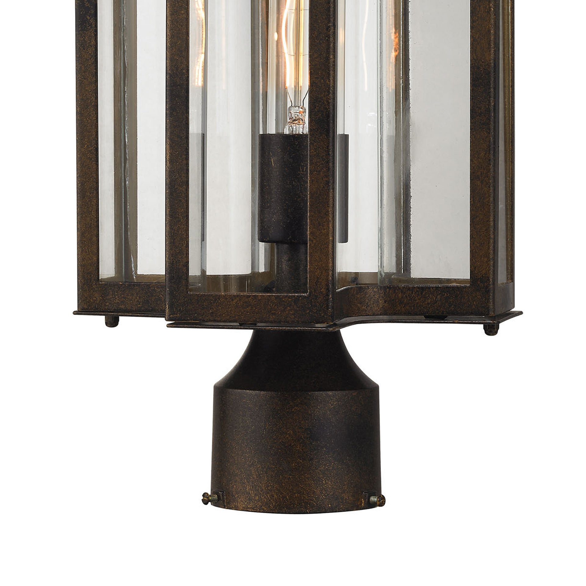 Bianca 15'' High 1-Light Outdoor Post Light - Hazelnut Bronze