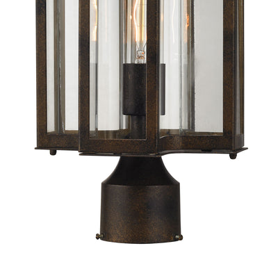 Bianca 15'' High 1-Light Outdoor Post Light - Hazelnut Bronze