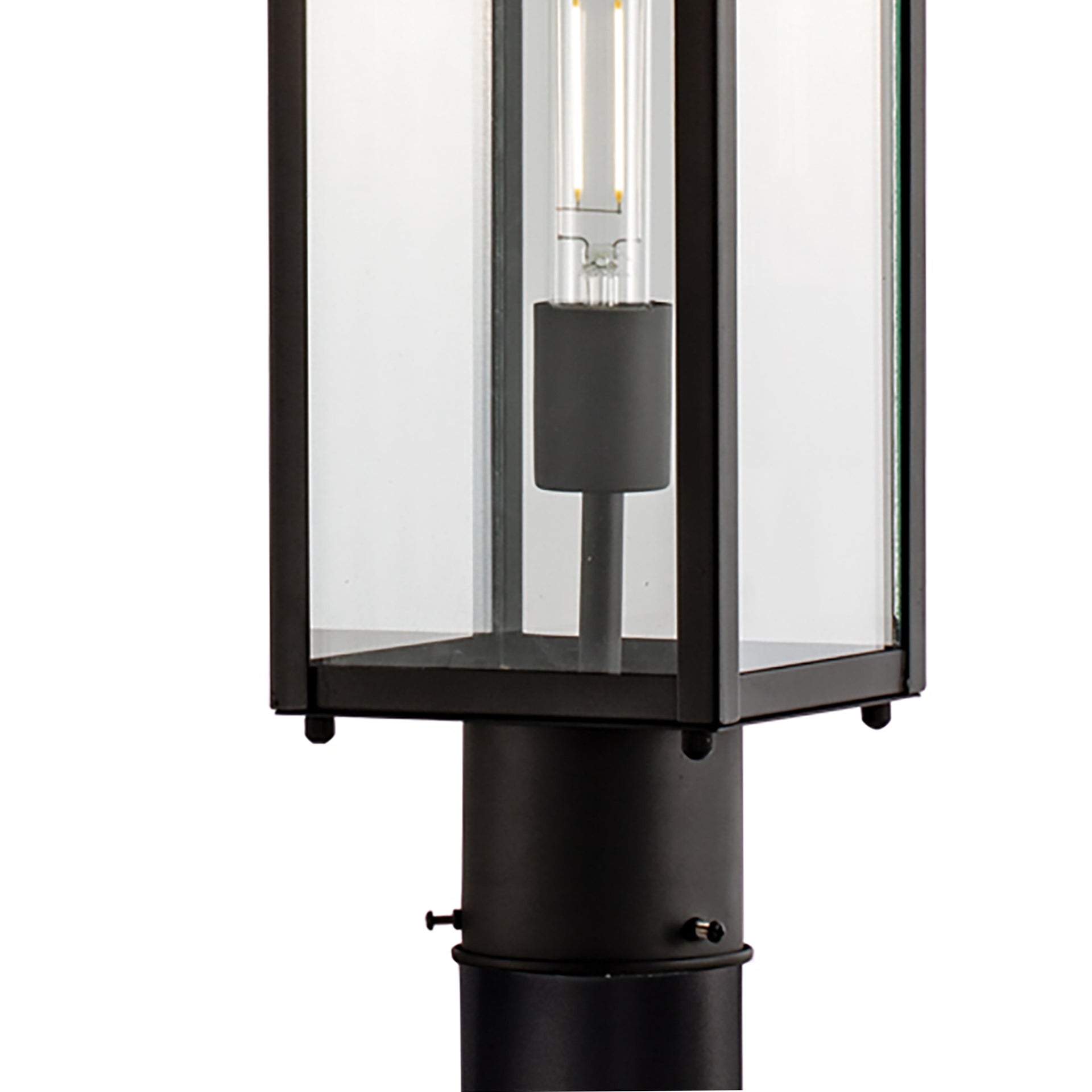 Capture 24.5'' High 1-Light Outdoor Post Light - Matte Black