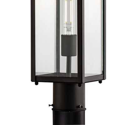 Capture 24.5'' High 1-Light Outdoor Post Light - Matte Black