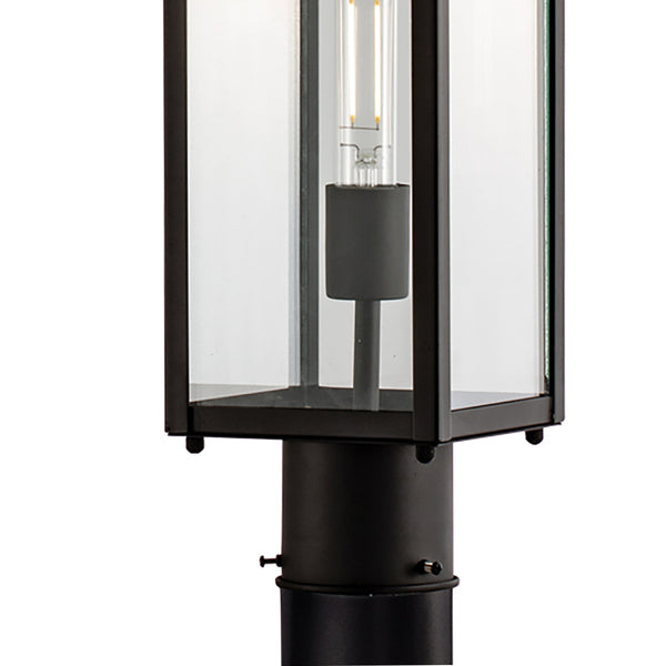 Capture 24.5'' High 1-Light Outdoor Post Light - Matte Black