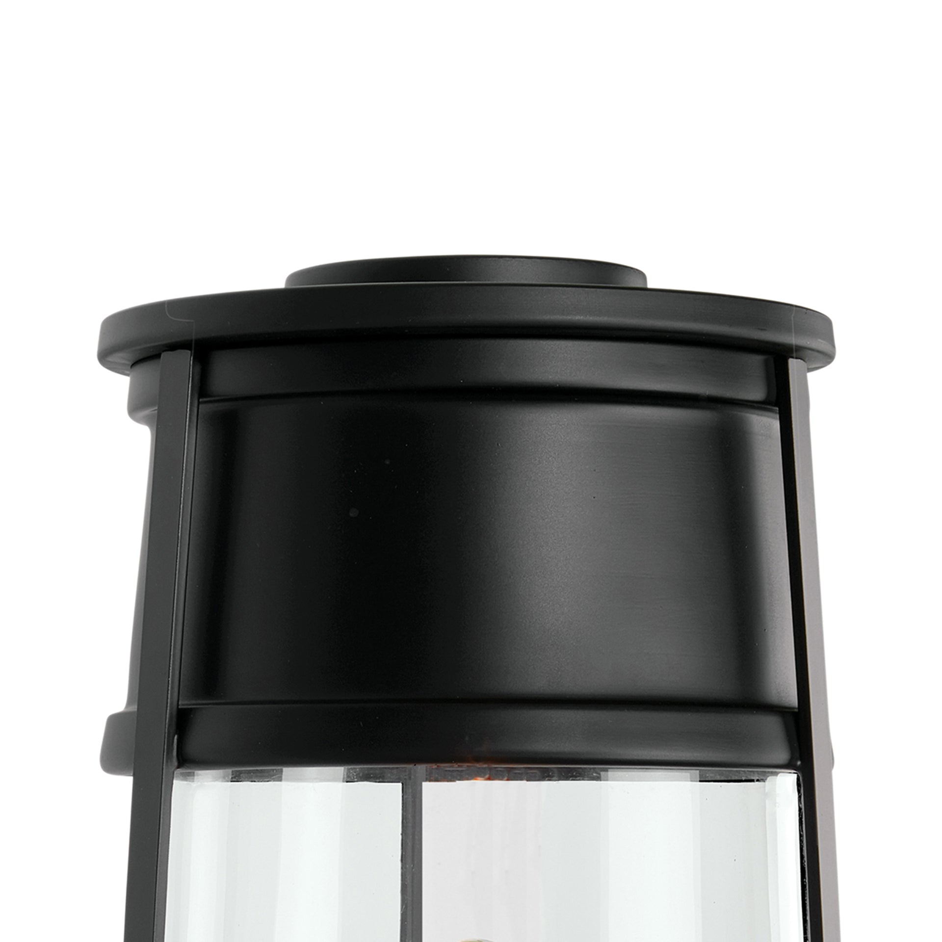 Cone 19.75'' High 1-Light Outdoor Post Light - Matte Black