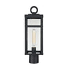 Dalton 20'' High 1-Light Outdoor Post Light - Textured Black
