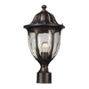 Glendale 17'' High 1-Light Outdoor Post Light - Regal Bronze