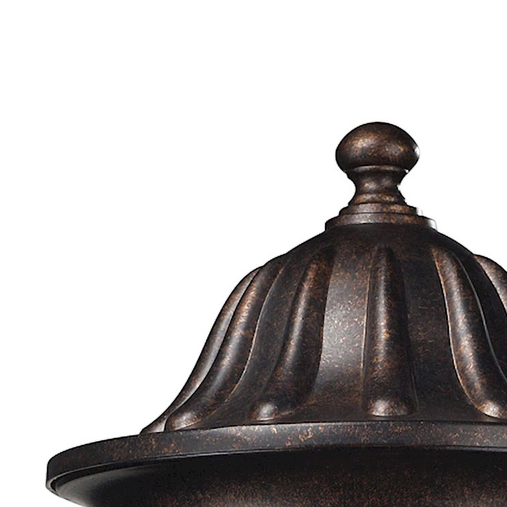 Glendale 17'' High 1-Light Outdoor Post Light - Regal Bronze