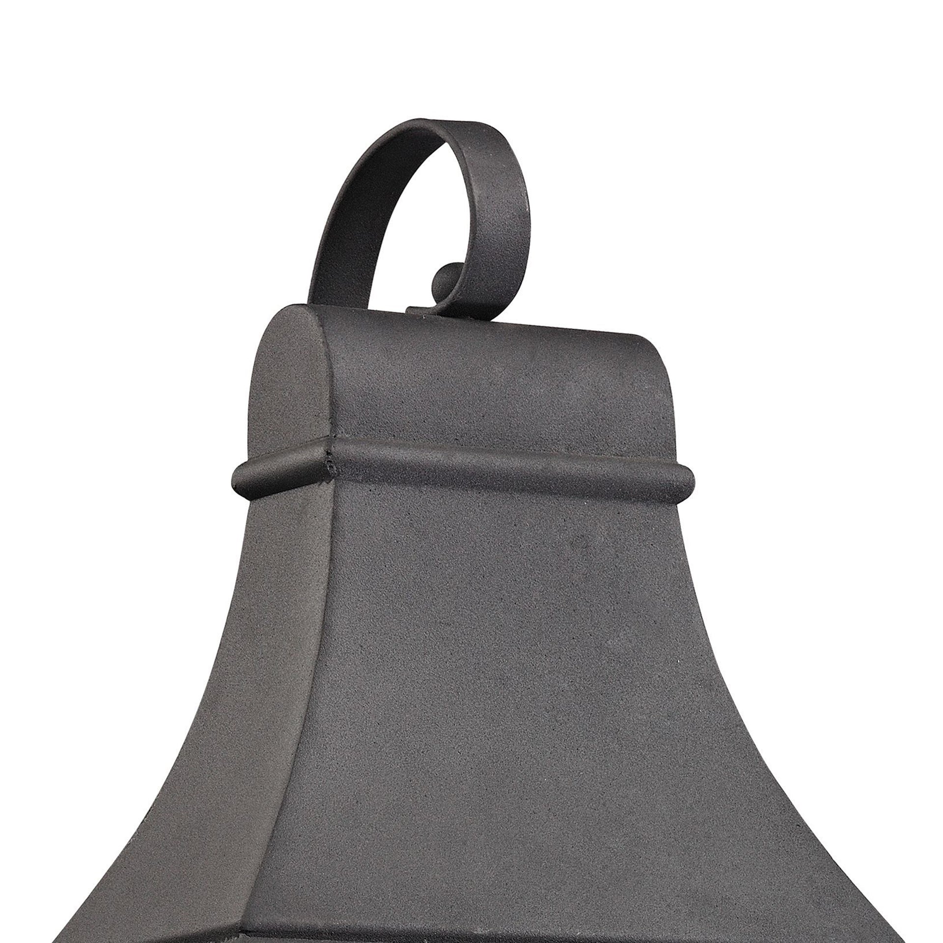 Forged Jefferson 22'' High 3-Light Outdoor Sconce - Charcoal