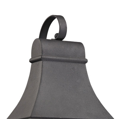 Forged Jefferson 22'' High 3-Light Outdoor Sconce - Charcoal