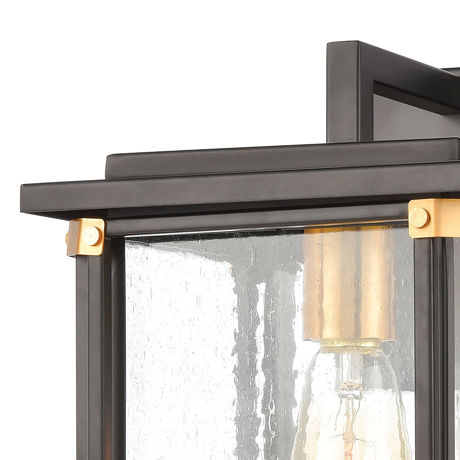 Vincentown 14'' High 1-Light Outdoor Sconce - Matte Black