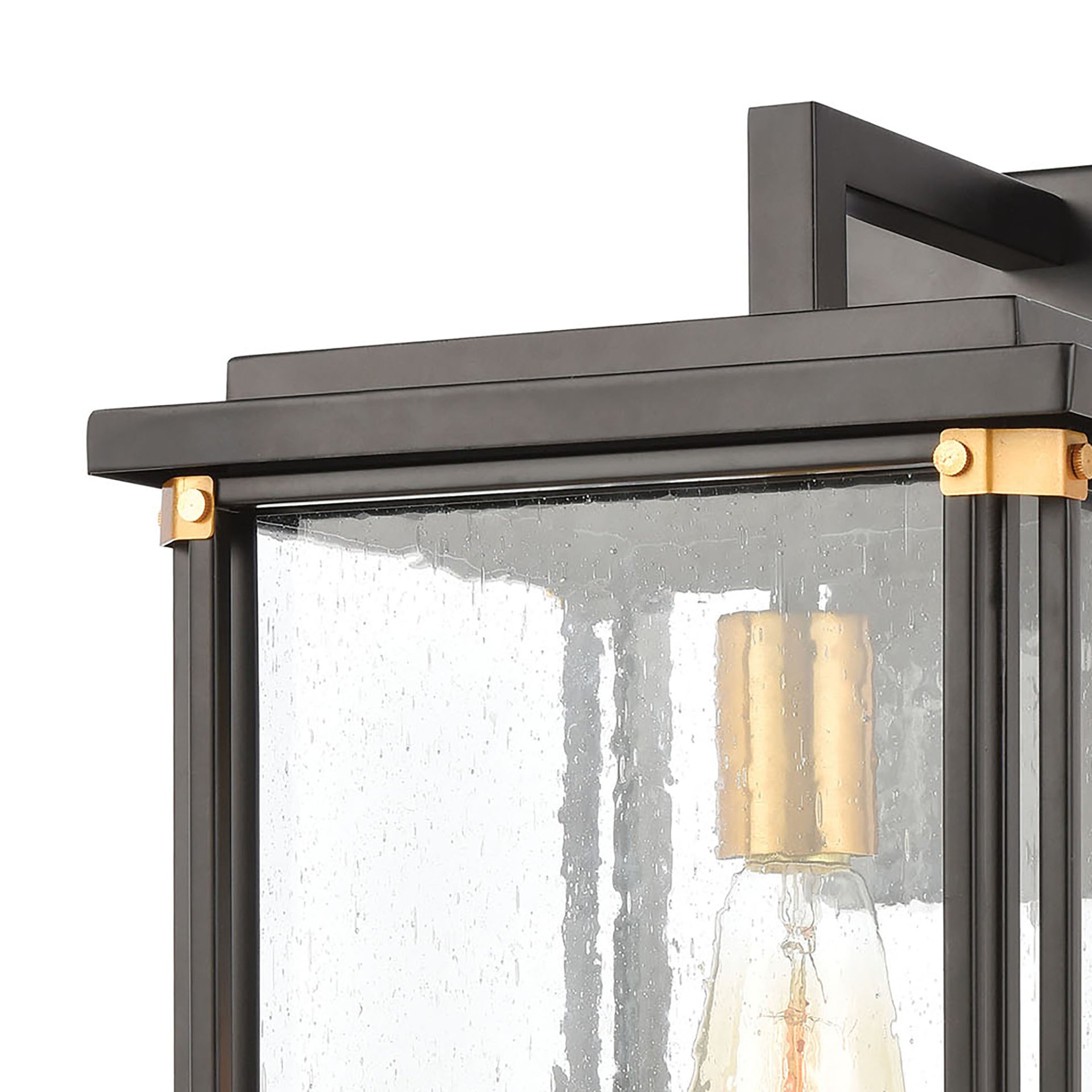 Vincentown 18'' High 1-Light Outdoor Sconce - Matte Black