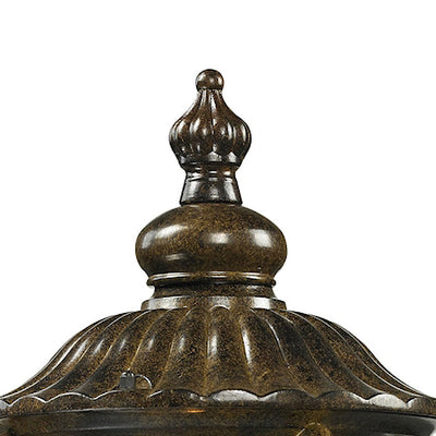 Logansport 21'' High 1-Light Outdoor Post Light - Hazelnut Bronze
