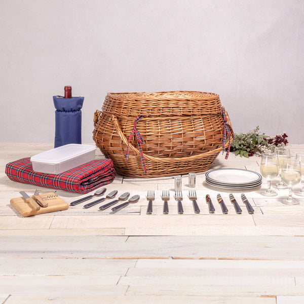 Highlander Picnic Basket for 4 Picnic Time Family of Brands