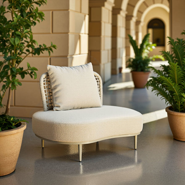 Ruhe Accent Chair Beige ZUO Store