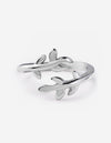 Olive Branch Ring - 5 / Silver
