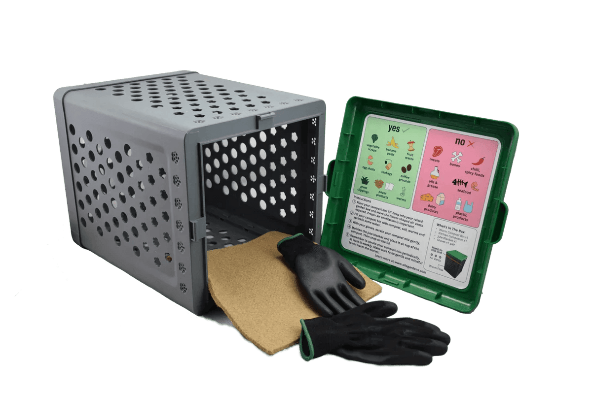 OLLE Garden In-ground Worm Compost Bin