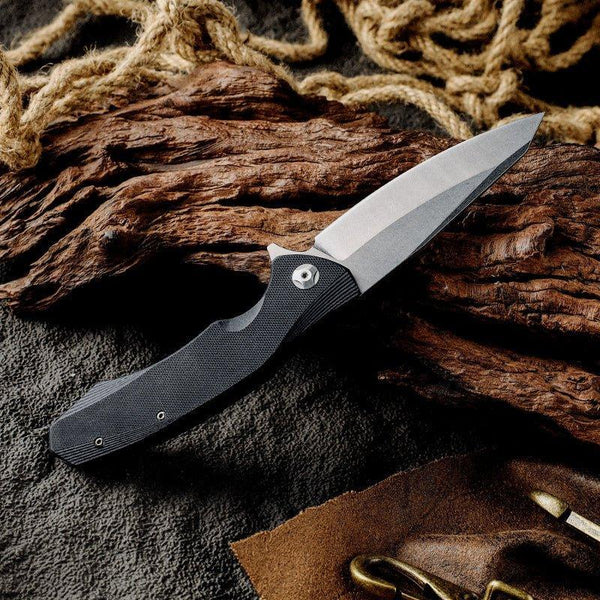 Omen Folding Knife with G10 Handle - Gifts for You 'n Me