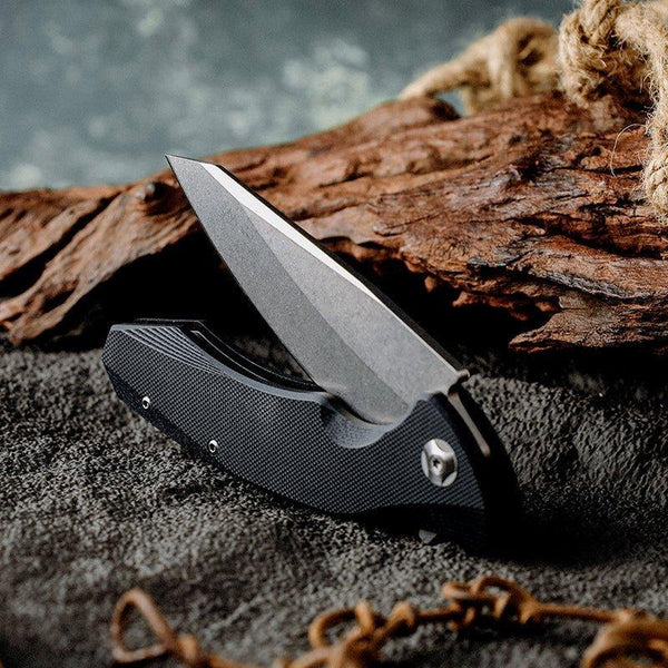 Omen Folding Knife with G10 Handle - Gifts for You 'n Me