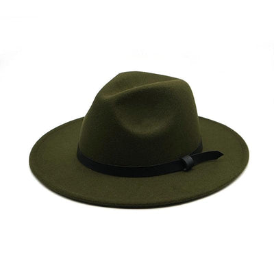 One Size Luxury Fedora Hat Breathable Cap Wide Brim Ladies Hat Men Classic Cotton Fedora Hat With Simple Retro Belt Buckle Vintage Cap Cowboy Hat For Men And Women
