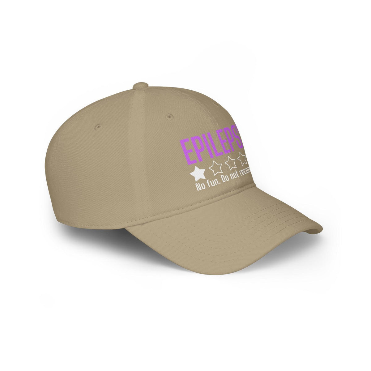 Epilepsy One Star Review Hat | Funny Awareness Baseball Cap