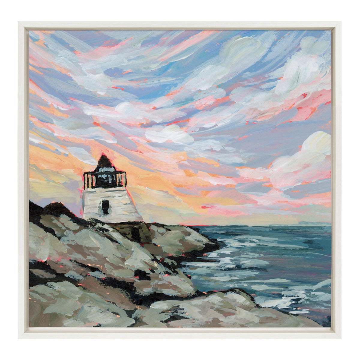 Sylvie Rhode Island Framed Canvas by Emily Kenney