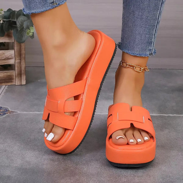 Open Toe Platform Sandals