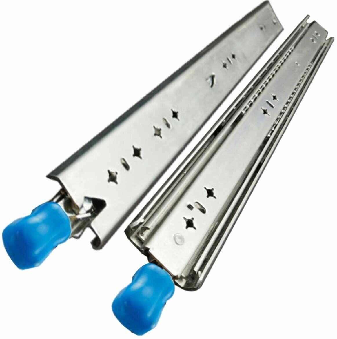 VADANIA VD2053 265lb Heavy Duty Drawer Slides W/Lock 3-Fold Full Extension 1pair