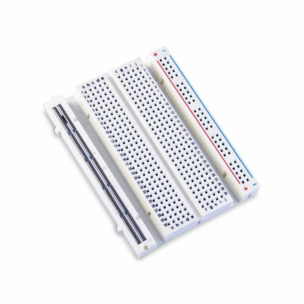 16 Pcs Breadboard, 400 Tie Point Solderless PCB, for Arduino