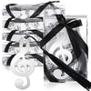 100 Pcs Musical Notes Bookmarks with Elegant Silk Tassel Music Party Favors Gift