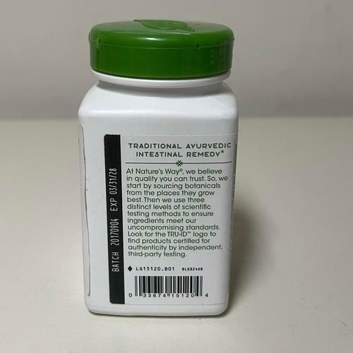 Nature's Way Neem Leaf Traditional Ayurvedic Herbal Supplement 950 mg, 100 Count EXP 3/28