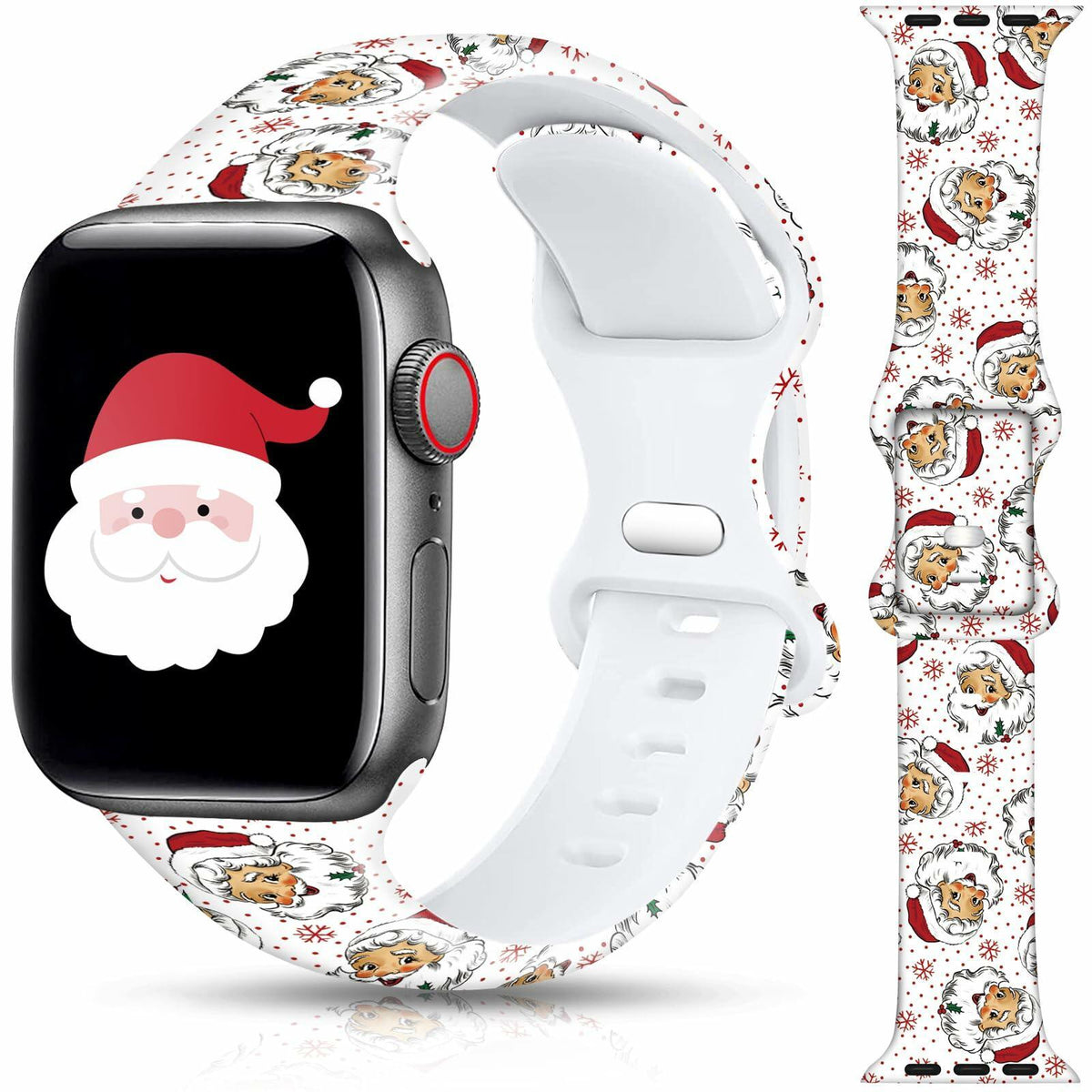 Holiday Watch Band for Apple Watch – Xmas/Halloween, All Sizes, Series 3–10