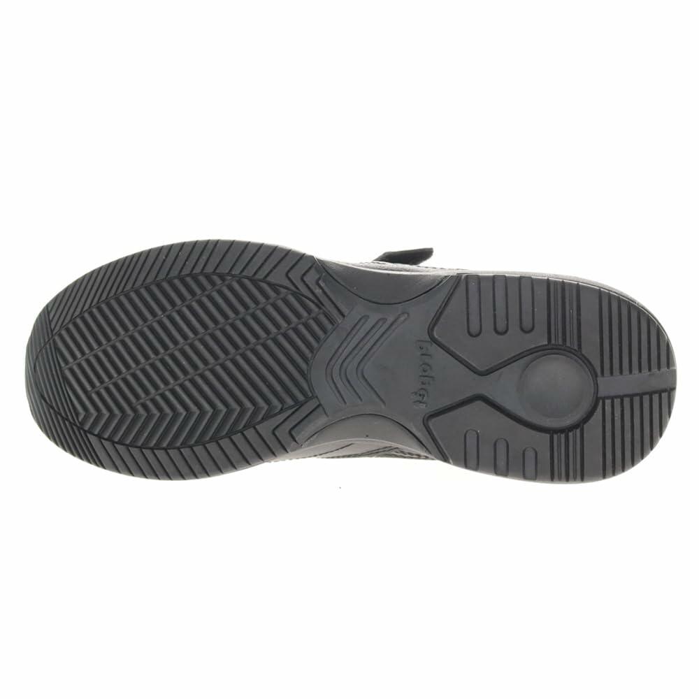 Propét LifeWalker Flex Leather Orthotic Comfort Walking Shoes Black US 6.5 Wide