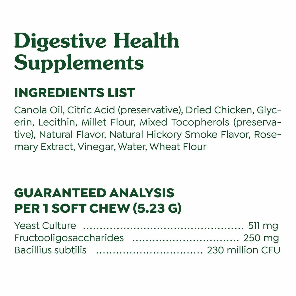 BestBy01/25 Greenies Digestive Health Probiotics DogTreats Chicken 7.8oz 40ct